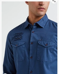 Amazon Brand - Inkast Denim Co. Men's Slim Casual Shirt - M. L. XL. XXL