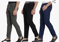Dais DAIS Men Skinny Fit Jeans Pack of 3 - M. L. XL. XXL
