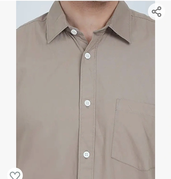 YATTA Mens 100% Cotton Casual Plain Shirts - M. L. XK. XXL