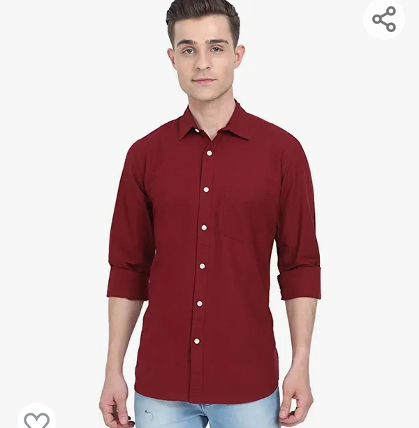 YATTA Mens 100% Cotton Casual Plain Shirts - M. L. XL. XXL.