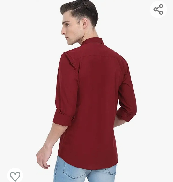 YATTA Mens 100% Cotton Casual Plain Shirts - M. L. XL. XXL.