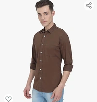 YATTA Mens 100% Cotton Casual Plain Shirts - M. L. XL. XXL