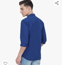YATTA Mens 100% Cotton Casual Plain Shirts - M. L. XL. XXL