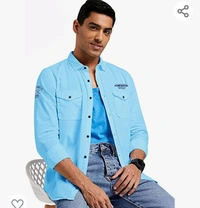 JEANS Shirt for Mens in Cotton (Cargo Style) - M. L. XL. XXL