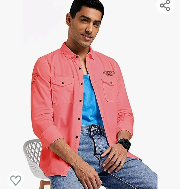 JEANS Shirt for Mens in Cotton (Cargo Style) - M. L. XL. XXL