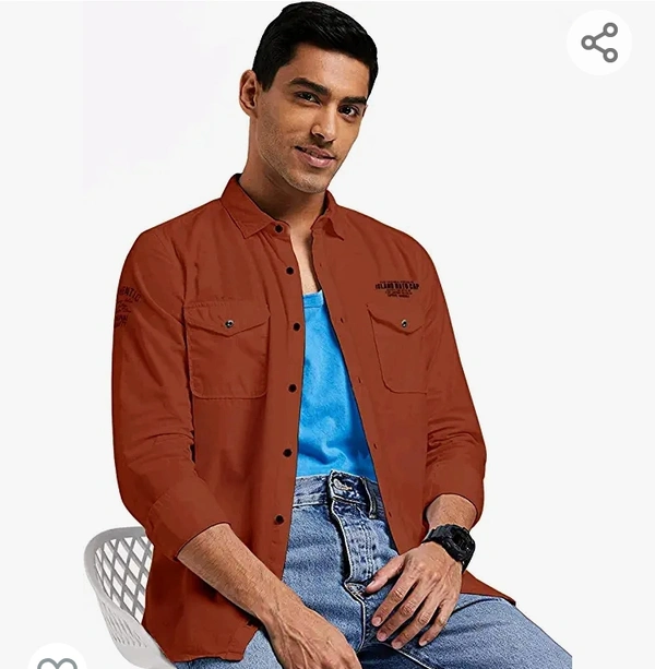 JEANS Shirt for Mens in Cotton (Cargo Style) - M. L. XL. XXL
