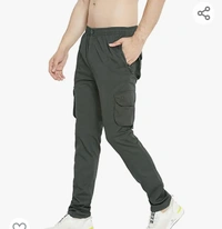 SAPPER Men's Pure Cotton Solid Cargo Pants - M. L. XL. XXL.