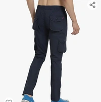 SAPPER Men's Pure Cotton Solid Cargo Pants - M. L. XL. XXL.
