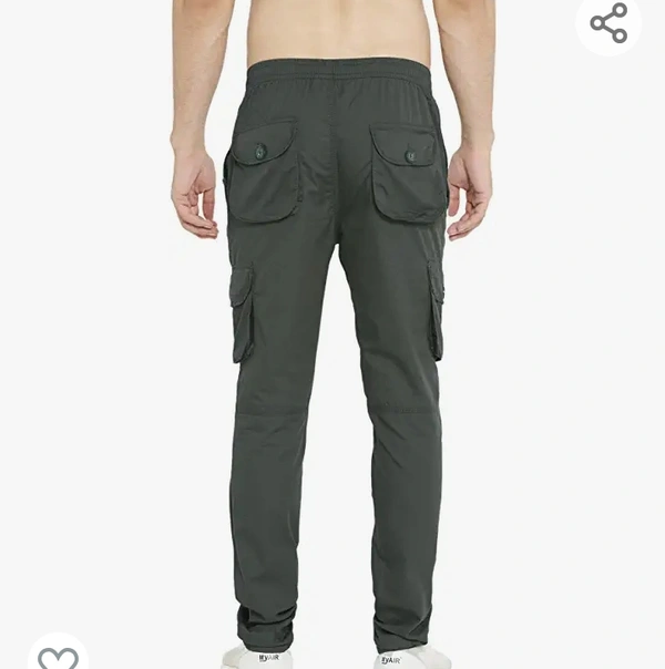 SAPPER Men's Pure Cotton Solid Cargo Pants - M. L. XL. XXL