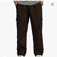 SAPPER Men's Pure Cotton Solid Cargo Pants - M. L. XL. XXL