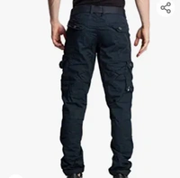 SAPPER Men's Pure Cotton Solid Cargo Pants - M. L. XL. XXL