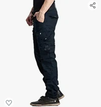 SAPPER Men's Pure Cotton Solid Cargo Pants - M. L. XL. XXL