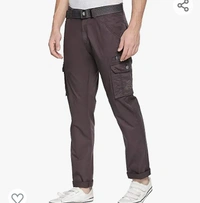 SAPPER Men's Pure Cotton Solid Cargo Pants - M. L. XL. XXL