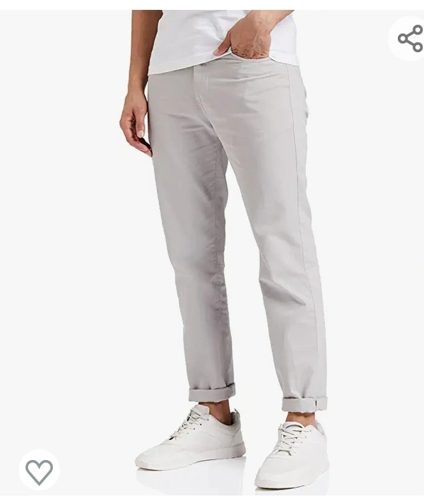 Amazon Prime  Casual Trousers#1 Best Seller in Men's Casual Trousers Amazon Brand - Symbol Men's Regular Casual Trousers#1 Best Seller in Men's Casual Trousers - M L XL XXL