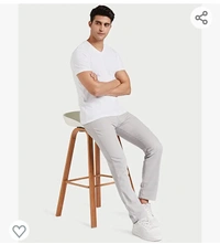 Amazon Prime  Casual Trousers#1 Best Seller in Men's Casual Trousers Amazon Brand - Symbol Men's Regular Casual Trousers#1 Best Seller in Men's Casual Trousers - M L XL XXL