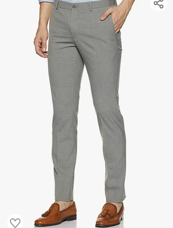 Men's Slim Fit Formal Trousers - S M L XL