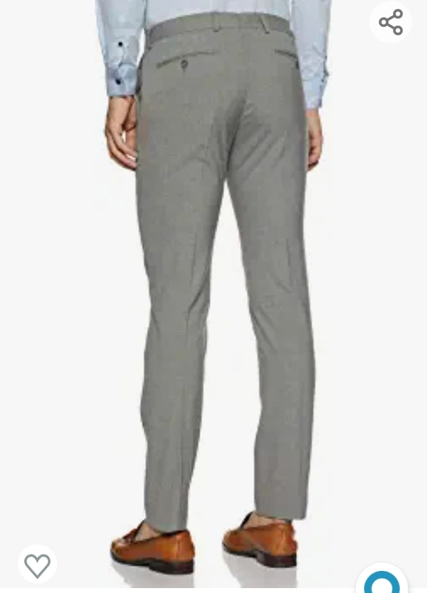 Men's Slim Fit Formal Trousers - S M L XL