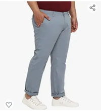 Urbano Plus Men's Cotton Regular Fit Casual Chino Pants Stretch - M L XL XXL