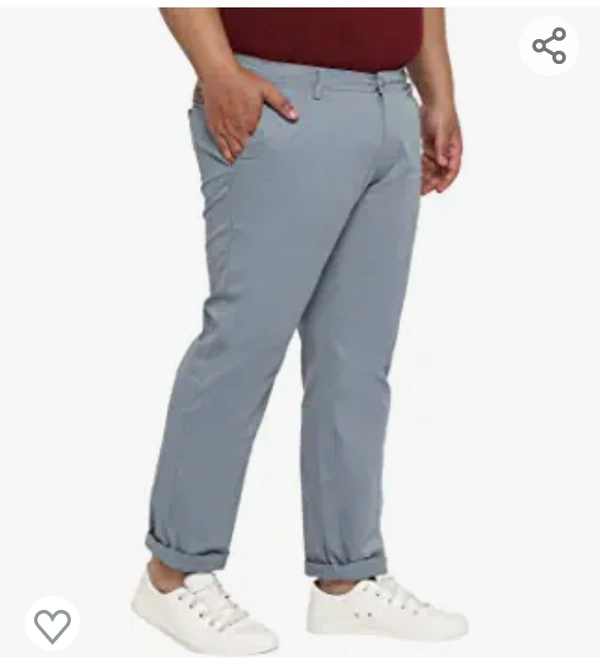 Urbano Plus Men's Cotton Regular Fit Casual Chino Pants Stretch - M L XL XXL