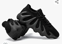 Enjoy Men's Breathable and Lightweight Upper Mesh Lace up Sneakers Slip On Fashionable Shoes - M. L XL. XXL