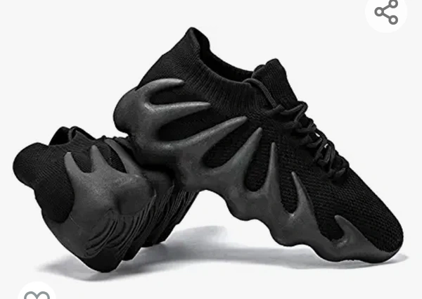 Enjoy Men's Breathable and Lightweight Upper Mesh Lace up Sneakers Slip On Fashionable Shoes - M. L XL. XXL