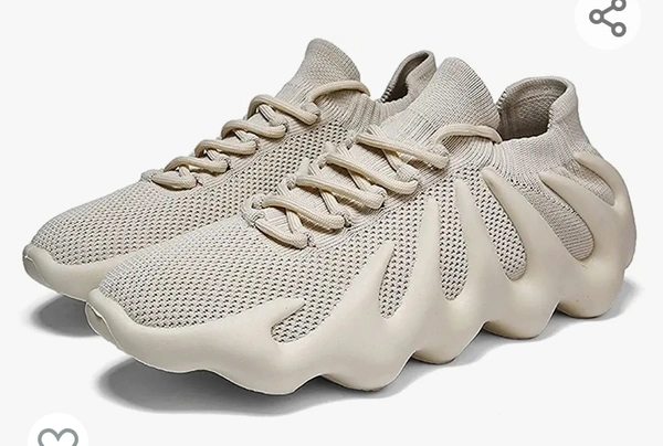 Enjoy Men's Breathable and Lightweight Upper Mesh Lace up Sneakers Slip On Fashionable Shoes - M. L. XL. XXL
