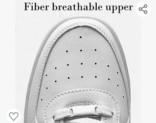 Enjoy Men's Breathable and Lightweight Upper Mesh Lace up Sneakers Slip On Fashionable Shoes - M. L. XL. XXL