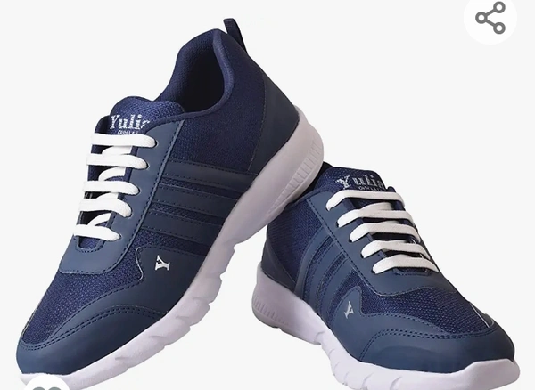 Enjoy Men's Breathable and Lightweight Upper Mesh Lace up Sneakers Slip On Fashionable Shoes - M. L. XL. XXL.
