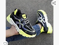 Enjoy Men's Breathable and Lightweight Upper Mesh Lace up Sneakers Slip On Fashionable Shoes - M. L. XL. XXL
