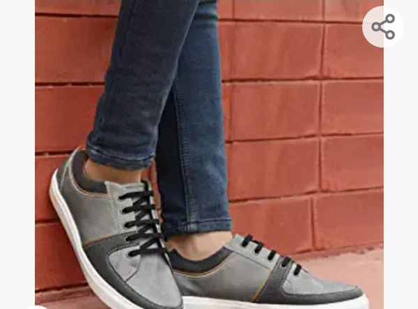 Enjoy Men's Breathable and Lightweight Upper Mesh Lace up Sneakers Slip On Fashionable Shoes - 5.6.7.8