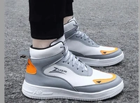 Enjoy Men's Breathable and Lightweight Upper Mesh Lace up Sneakers Slip On Fashionable Shoes - 5.6.7.8.9