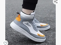 Enjoy Men's Breathable and Lightweight Upper Mesh Lace up Sneakers Slip On Fashionable Shoes - 5.6.7.8.9