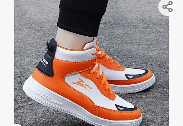 Enjoy Men's Breathable and Lightweight Upper Mesh Lace up Sneakers Slip On Fashionable Shoes - 5.6.7.8.9