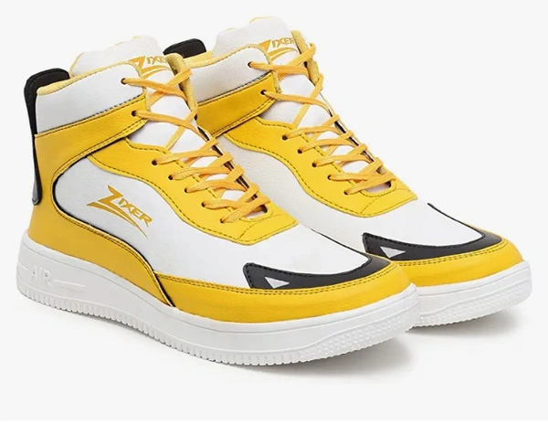 Enjoy Men's Breathable and Lightweight Upper Mesh Lace up Sneakers Slip On Fashionable Shoes - 5.6.7.8.9
