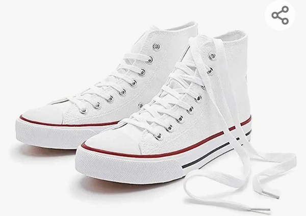 Robbie jones Casual Sneakers Canvas Outwear Shoes for Men in Black Red Yellow - 5.6.7.8.