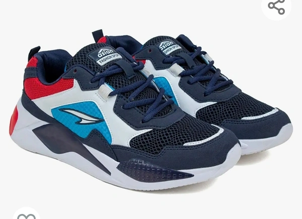 ASIAN Men's Oxygen-04 Sports Running,Walking & Gym Shoes with Oxygen Technology & Lightweight Casual Sneaker Shoes for Men's & Boy's - 5.6.7.8.9