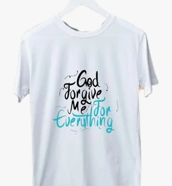 SSM Fashion-Mens Best Printed T-Shirts-White - M. L. XL. XXL