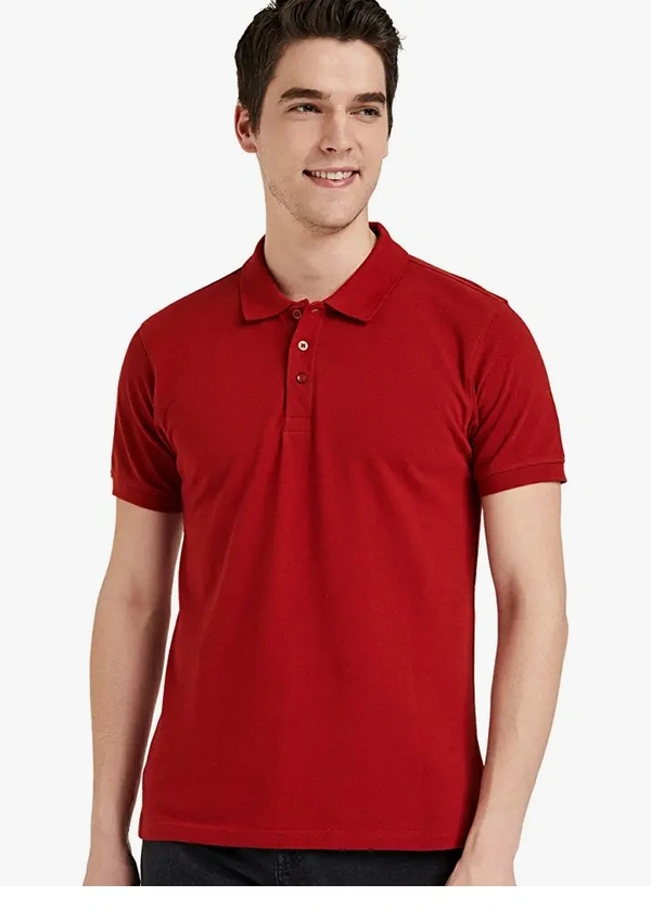 LEOTUDE Regular Fit Half Sleeve Polo T-Shirt for Men - M. L. XL. XXL