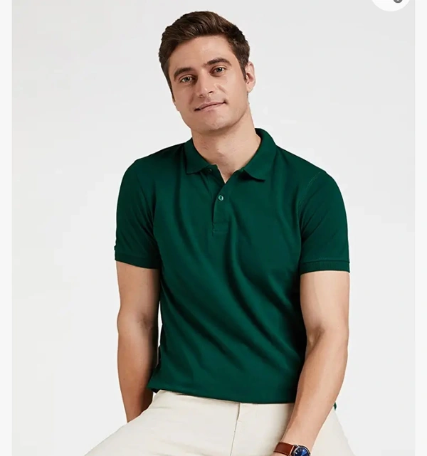 LEOTUDE Regular Fit Half Sleeve Polo T-Shirt for Men - M. L. XL. XXL