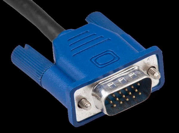 VGA CABLE  TERABYTE 1 METER - Blu, 1 METERS