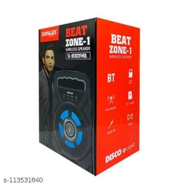 Sonilex Beatzone Wireless Speaker - Black