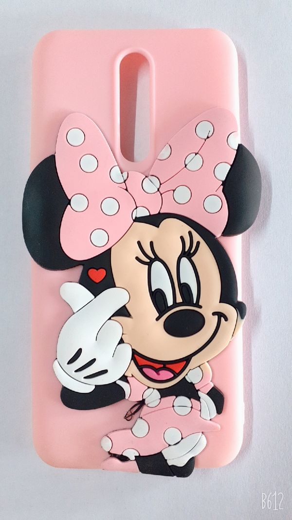 MICKEY MOUSE OPPO A9 MOBILE COVER - PINK
