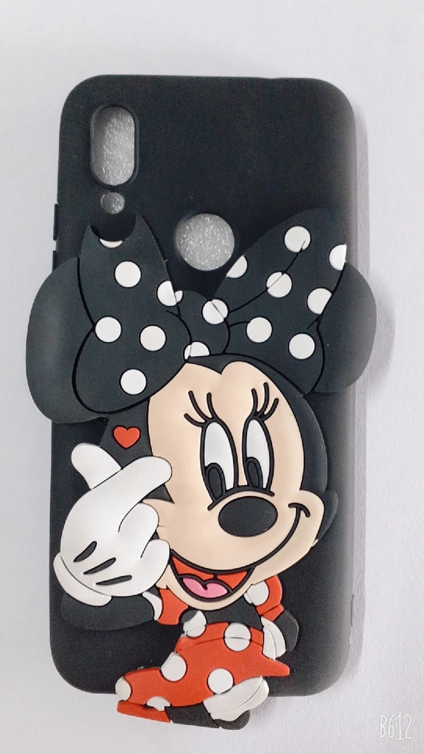 MICKEY MOUSE REDMI 7 MOBILE COVER - BLACK