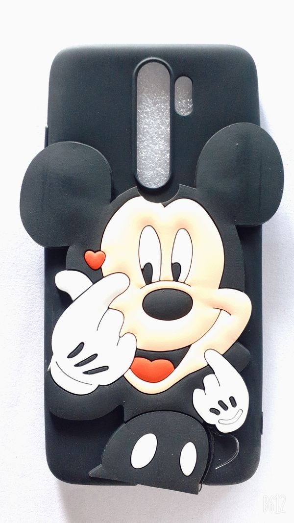 MICKEY MOUSE REDMI NOTE 8 Pro  MOBILE COVER - BLACK PINK