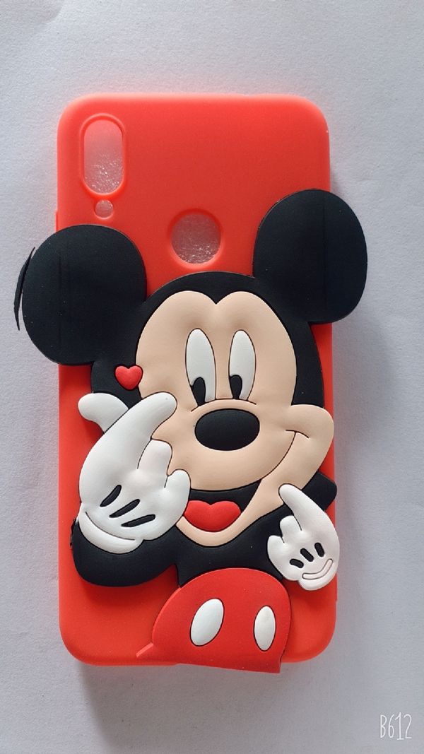 MICKEY MOUSE REDMI NOTE 7 Pro  MOBILE COVER - RED