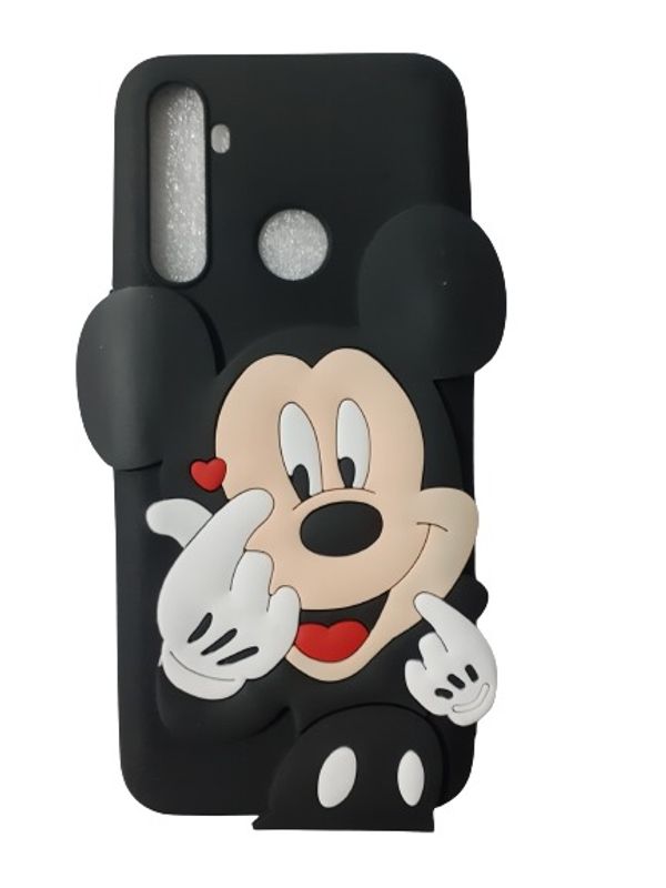 REALME 5PRO MICKY MOUSE MOBILE COVER - BLACK