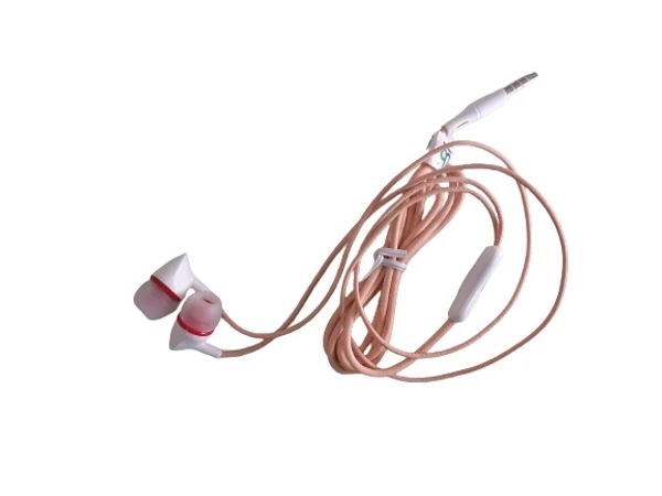 UB WIRED EARPHONE - 1 METAR, PINK