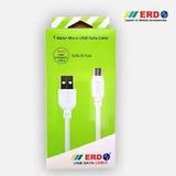 ERD UC-21 MicroUSB Data Cable - WHITE