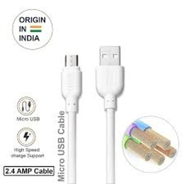 ERD UC-21 MicroUSB Data Cable - WHITE