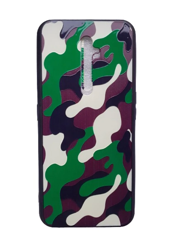 REALME RENO 2Z HARD MOBILE COVER FOR UV PRINT - ARMY DESIGN